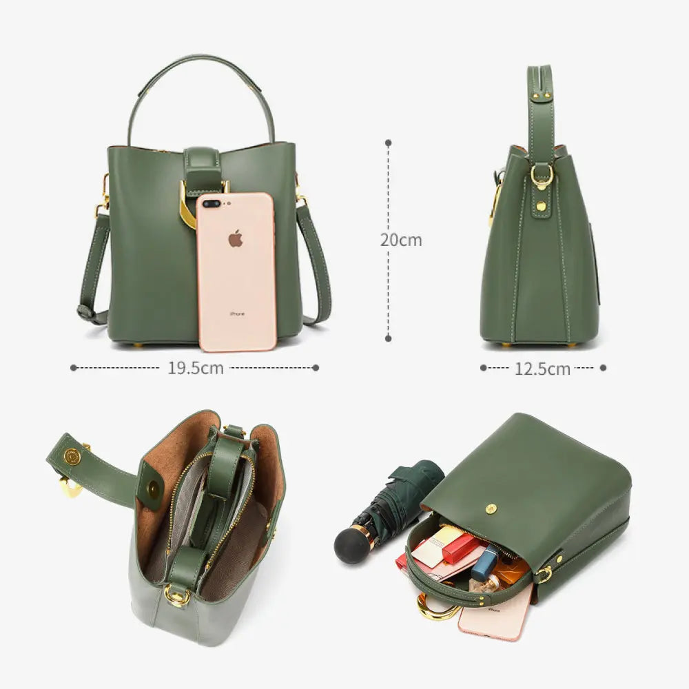 Women's commuting fashionable multifunctional handbag single shoulder crossbody bag commuting handbag